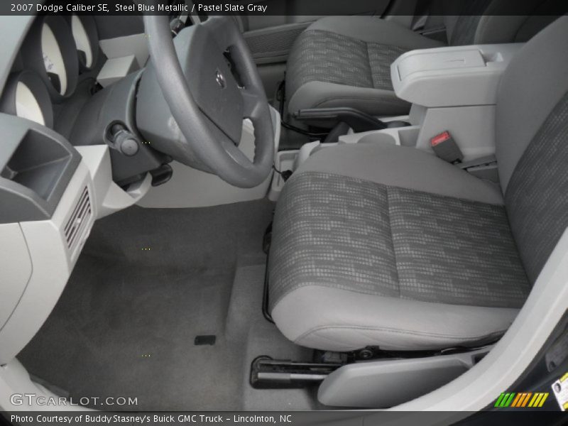 Steel Blue Metallic / Pastel Slate Gray 2007 Dodge Caliber SE