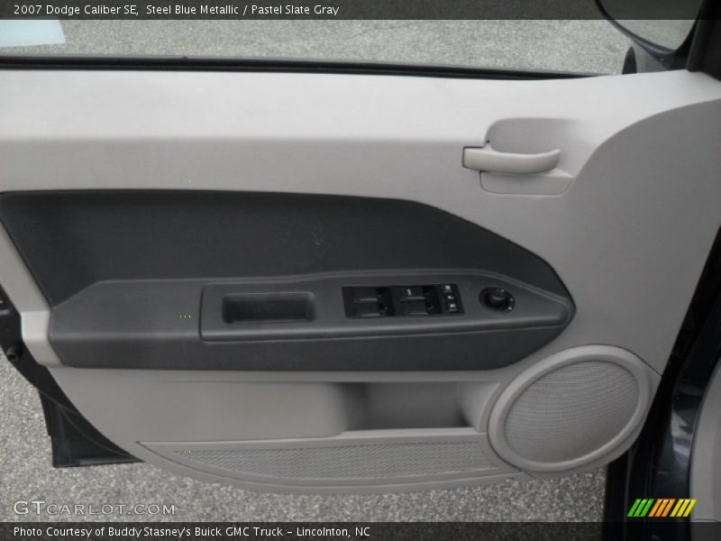 Steel Blue Metallic / Pastel Slate Gray 2007 Dodge Caliber SE