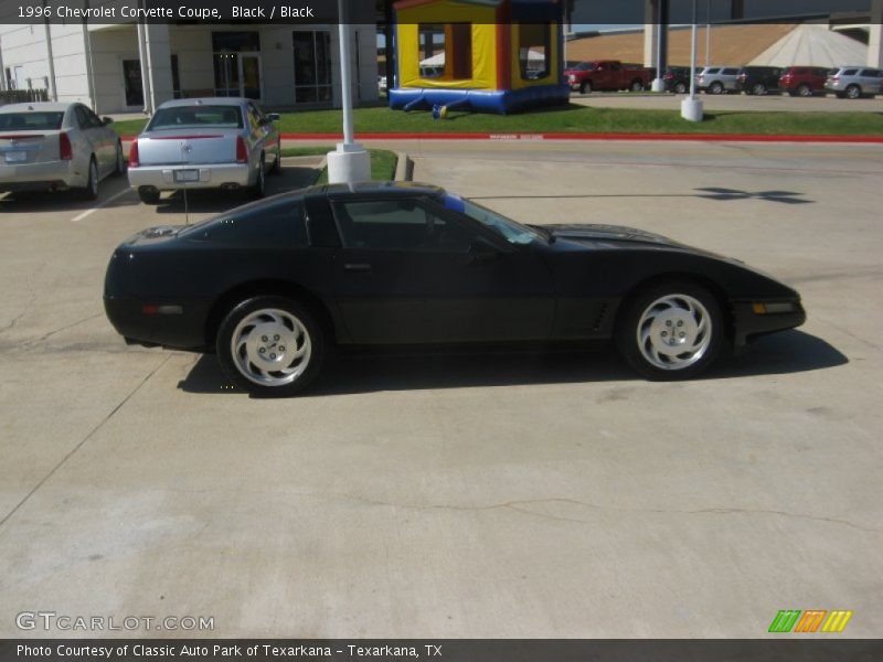 Black / Black 1996 Chevrolet Corvette Coupe