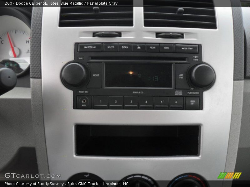 Steel Blue Metallic / Pastel Slate Gray 2007 Dodge Caliber SE