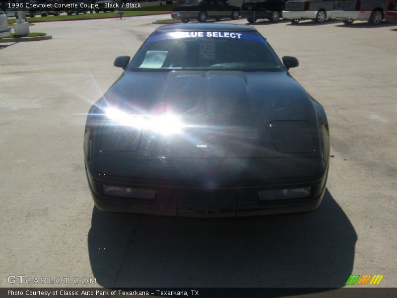 Black / Black 1996 Chevrolet Corvette Coupe