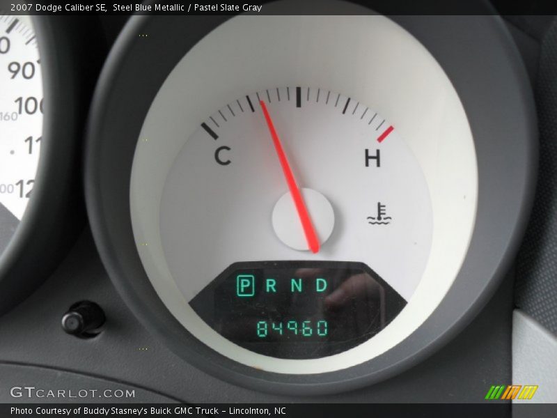 Steel Blue Metallic / Pastel Slate Gray 2007 Dodge Caliber SE