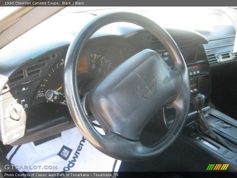 Black / Black 1996 Chevrolet Corvette Coupe