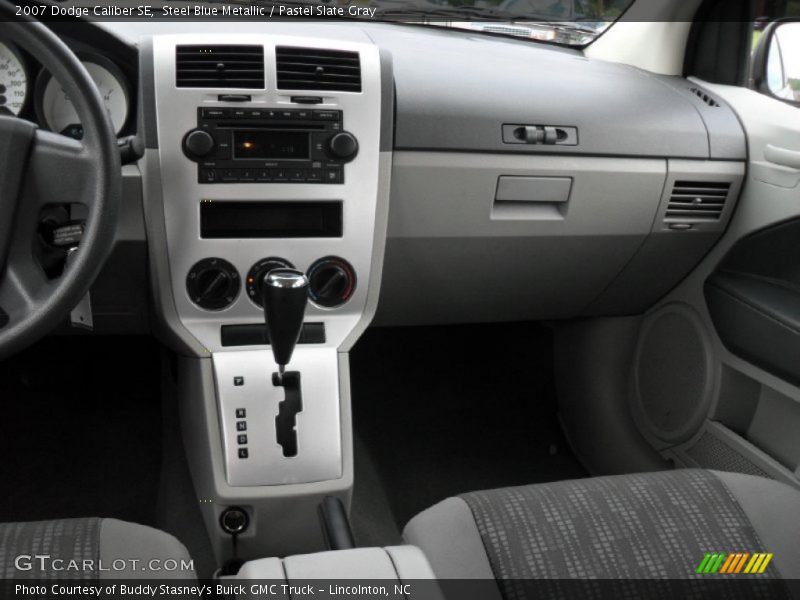 Steel Blue Metallic / Pastel Slate Gray 2007 Dodge Caliber SE