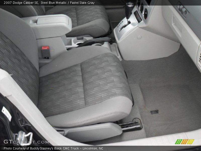 Steel Blue Metallic / Pastel Slate Gray 2007 Dodge Caliber SE