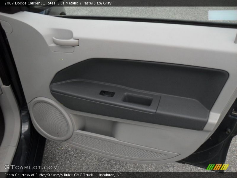 Steel Blue Metallic / Pastel Slate Gray 2007 Dodge Caliber SE