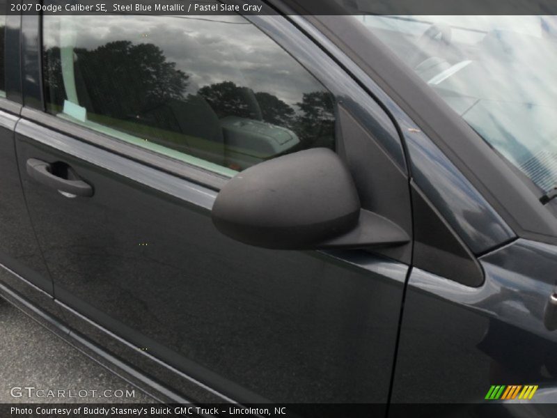 Steel Blue Metallic / Pastel Slate Gray 2007 Dodge Caliber SE