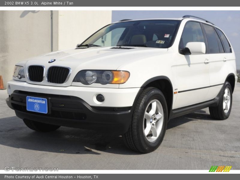 Alpine White / Tan 2002 BMW X5 3.0i