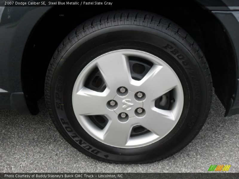 Steel Blue Metallic / Pastel Slate Gray 2007 Dodge Caliber SE
