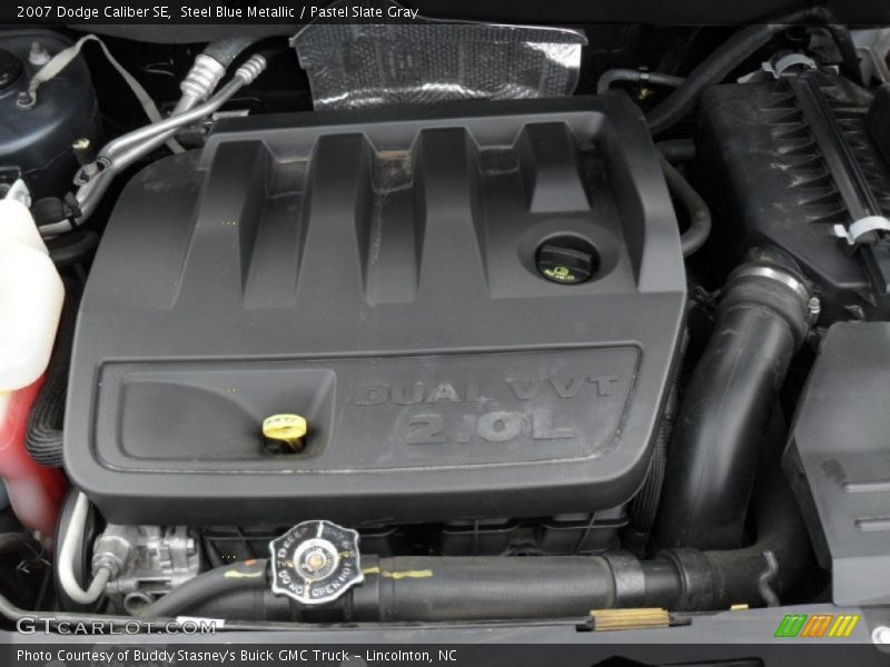 Steel Blue Metallic / Pastel Slate Gray 2007 Dodge Caliber SE