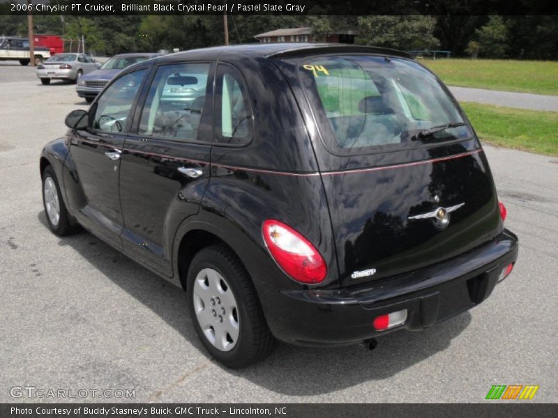 Brilliant Black Crystal Pearl / Pastel Slate Gray 2006 Chrysler PT Cruiser