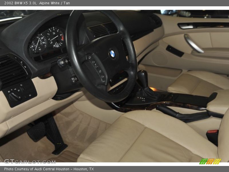 Alpine White / Tan 2002 BMW X5 3.0i