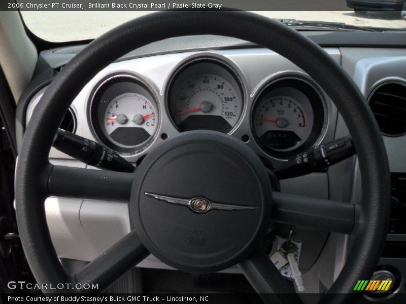 Brilliant Black Crystal Pearl / Pastel Slate Gray 2006 Chrysler PT Cruiser