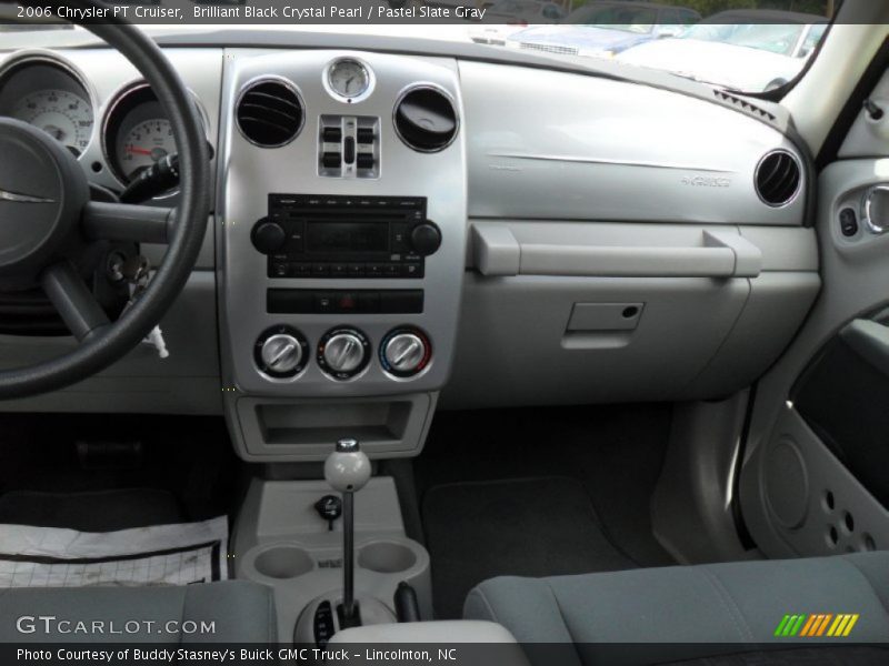 Brilliant Black Crystal Pearl / Pastel Slate Gray 2006 Chrysler PT Cruiser