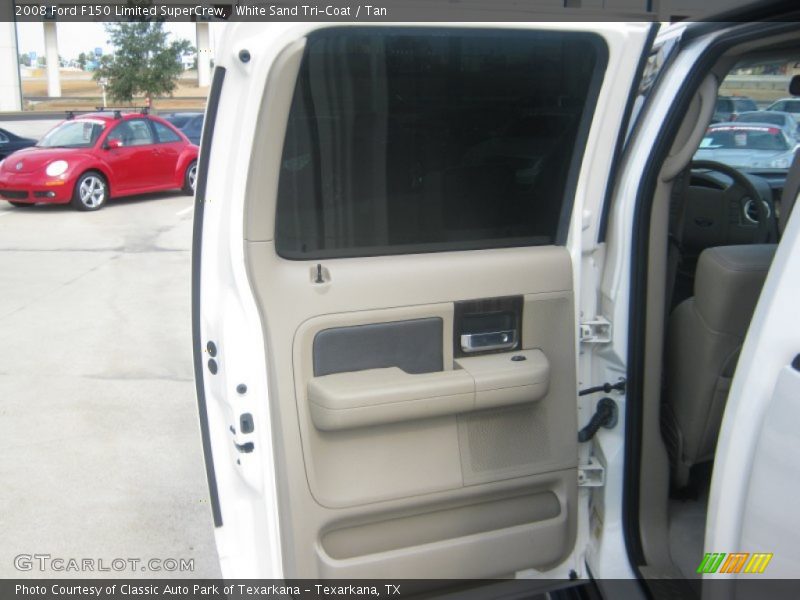 White Sand Tri-Coat / Tan 2008 Ford F150 Limited SuperCrew