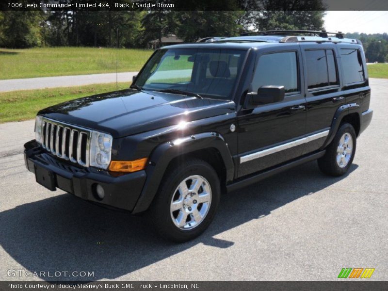 Black / Saddle Brown 2006 Jeep Commander Limited 4x4