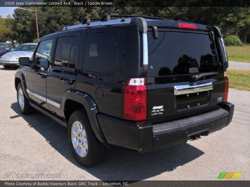 Black / Saddle Brown 2006 Jeep Commander Limited 4x4
