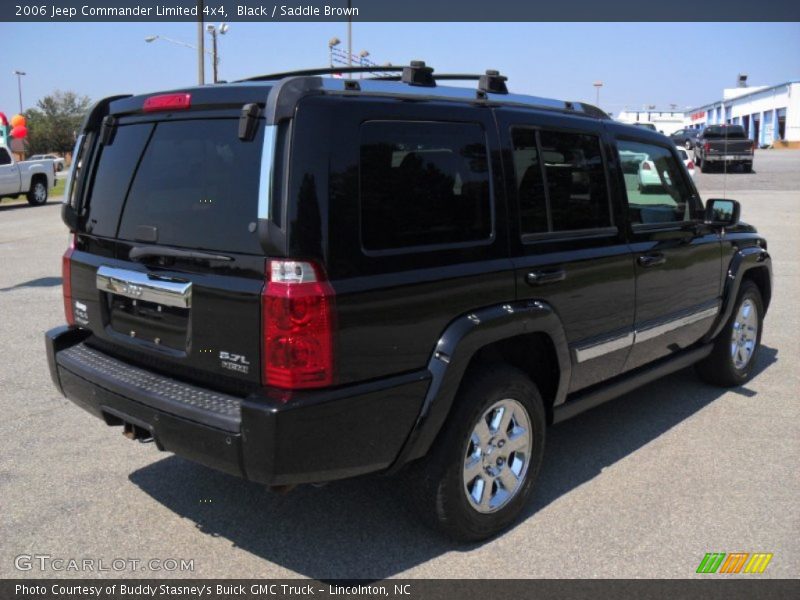 Black / Saddle Brown 2006 Jeep Commander Limited 4x4