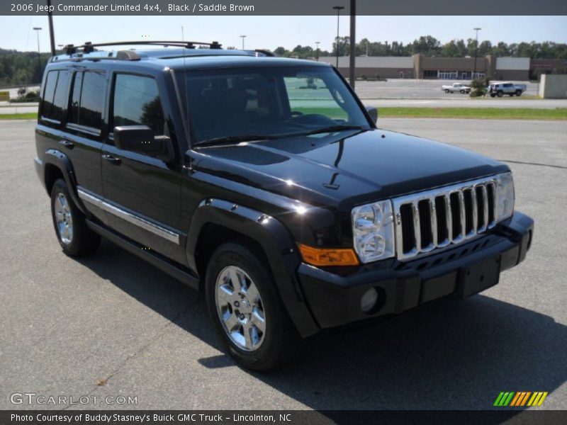 Black / Saddle Brown 2006 Jeep Commander Limited 4x4