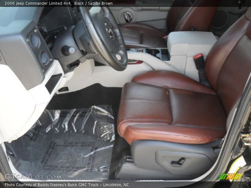 Black / Saddle Brown 2006 Jeep Commander Limited 4x4