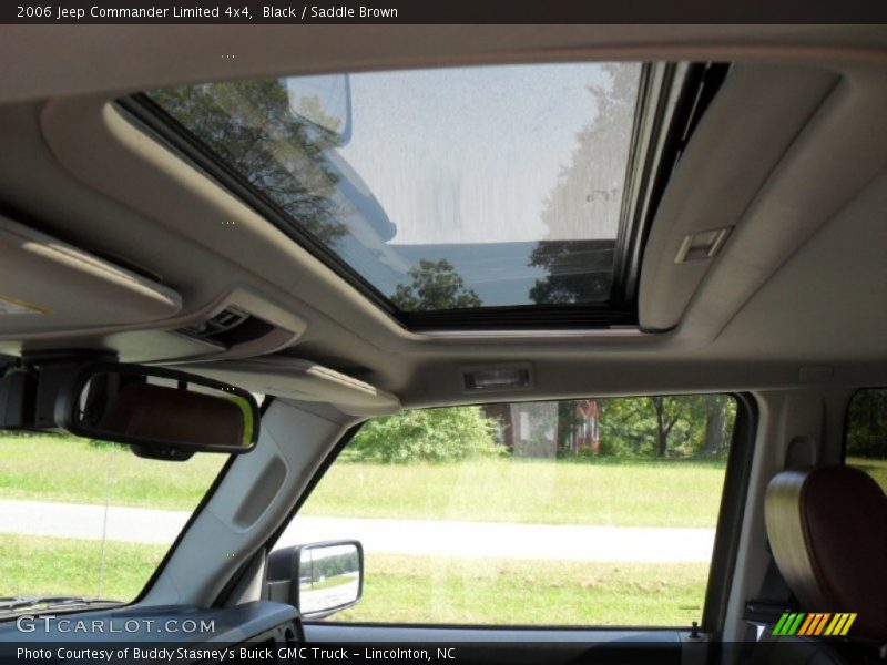 Black / Saddle Brown 2006 Jeep Commander Limited 4x4