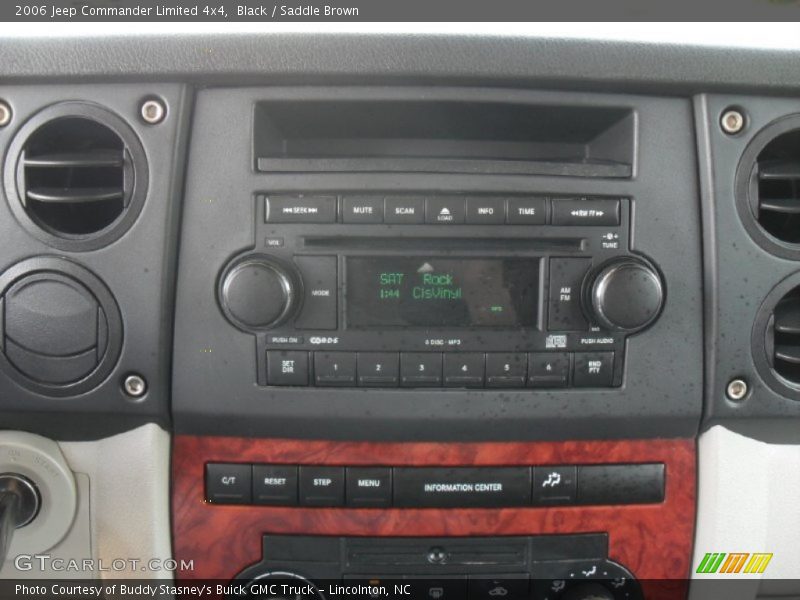 Black / Saddle Brown 2006 Jeep Commander Limited 4x4