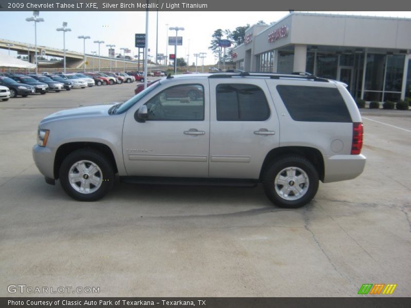 Silver Birch Metallic / Light Titanium 2009 Chevrolet Tahoe LT XFE
