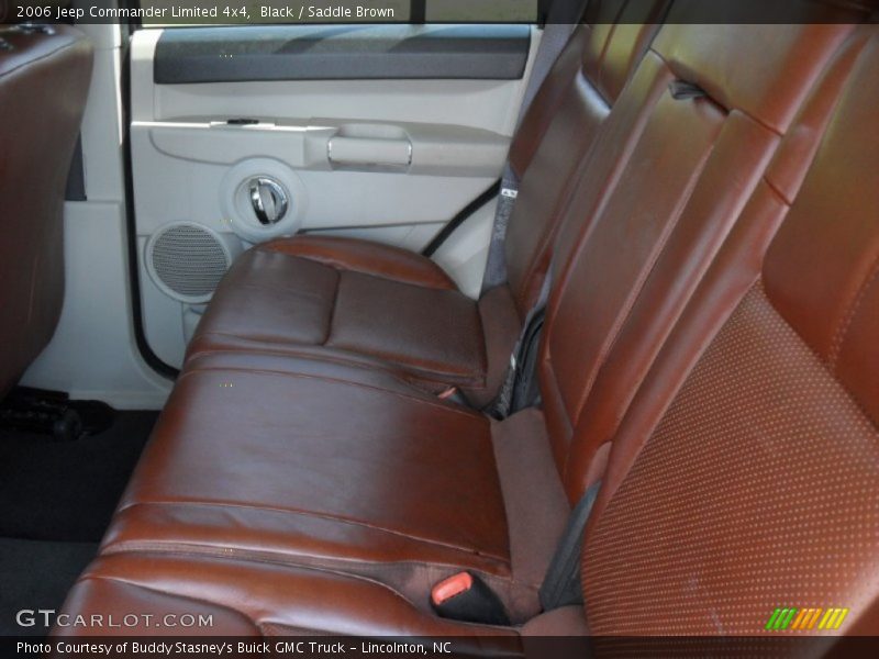 Black / Saddle Brown 2006 Jeep Commander Limited 4x4