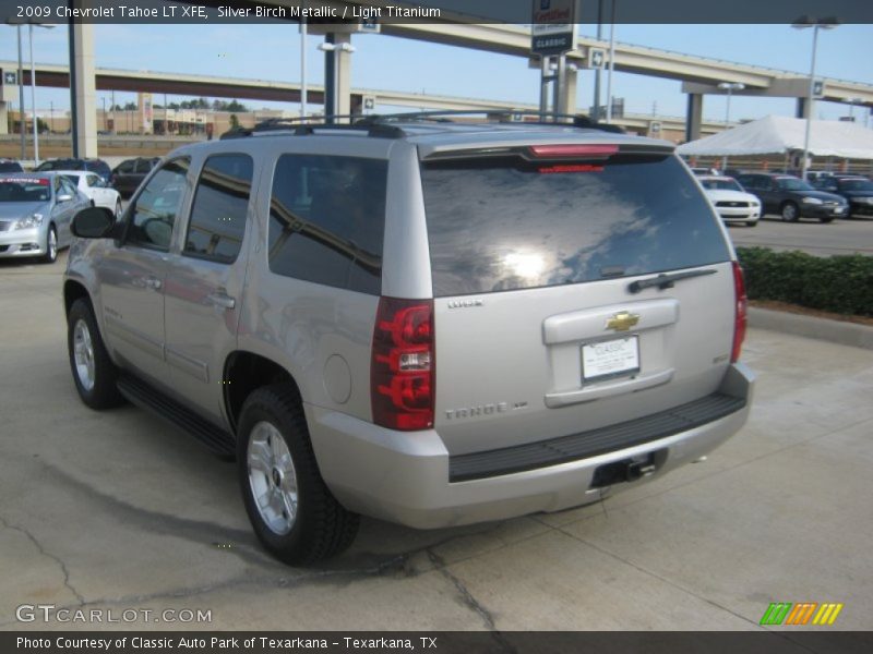 Silver Birch Metallic / Light Titanium 2009 Chevrolet Tahoe LT XFE