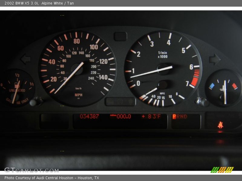 Alpine White / Tan 2002 BMW X5 3.0i