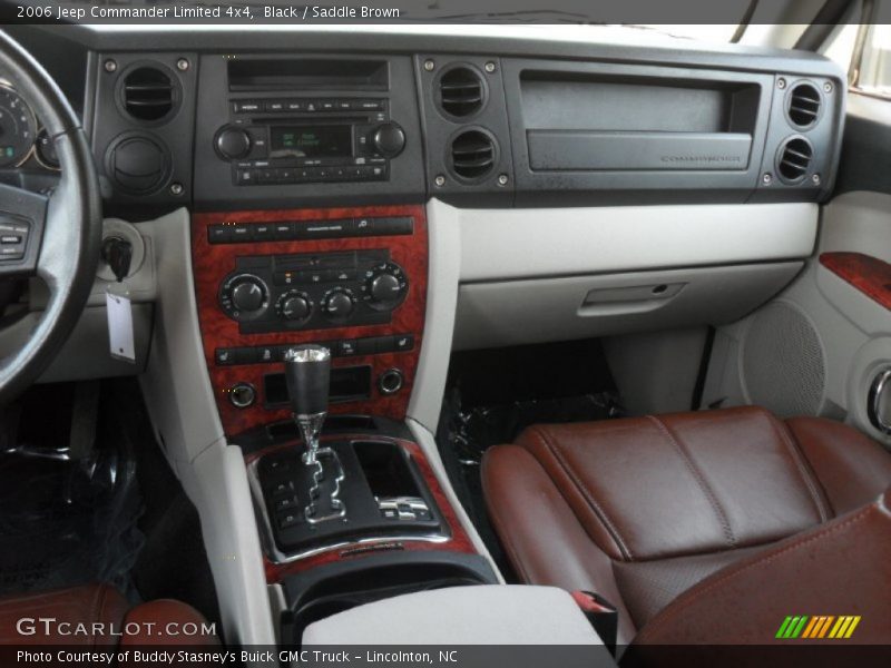Black / Saddle Brown 2006 Jeep Commander Limited 4x4