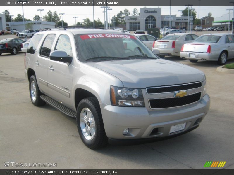 Silver Birch Metallic / Light Titanium 2009 Chevrolet Tahoe LT XFE