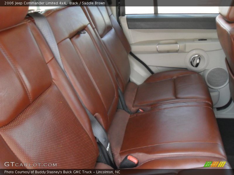 Black / Saddle Brown 2006 Jeep Commander Limited 4x4