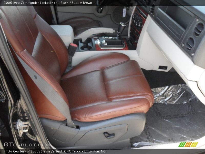 Black / Saddle Brown 2006 Jeep Commander Limited 4x4