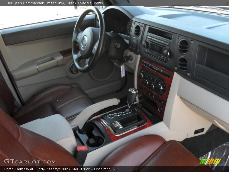 Black / Saddle Brown 2006 Jeep Commander Limited 4x4