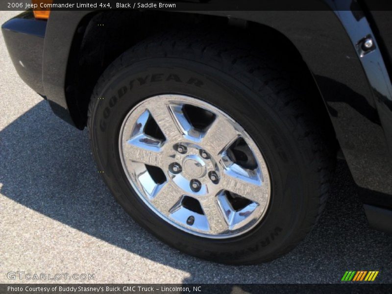 Black / Saddle Brown 2006 Jeep Commander Limited 4x4