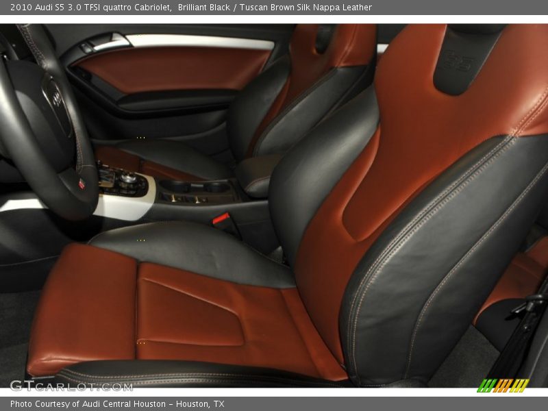  2010 S5 3.0 TFSI quattro Cabriolet Tuscan Brown Silk Nappa Leather Interior
