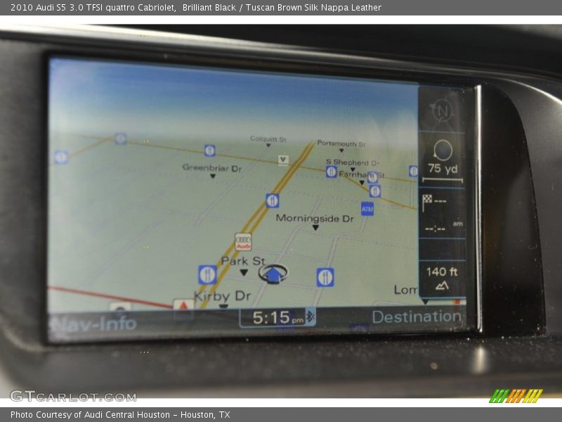 Navigation of 2010 S5 3.0 TFSI quattro Cabriolet