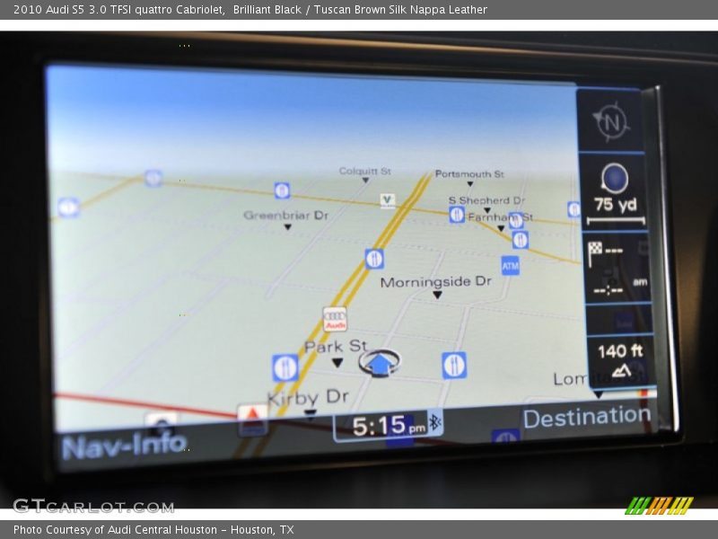 Navigation of 2010 S5 3.0 TFSI quattro Cabriolet