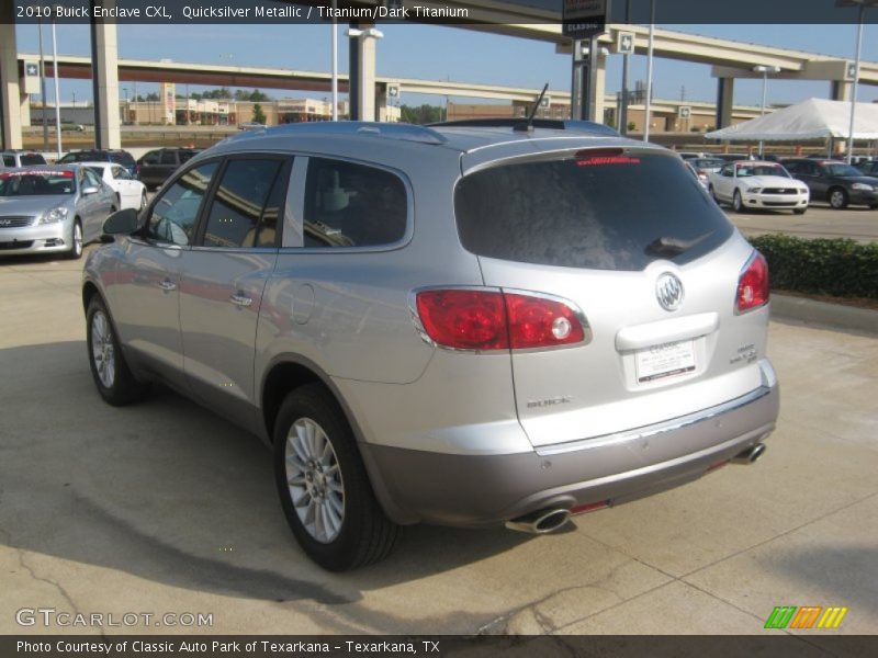 Quicksilver Metallic / Titanium/Dark Titanium 2010 Buick Enclave CXL
