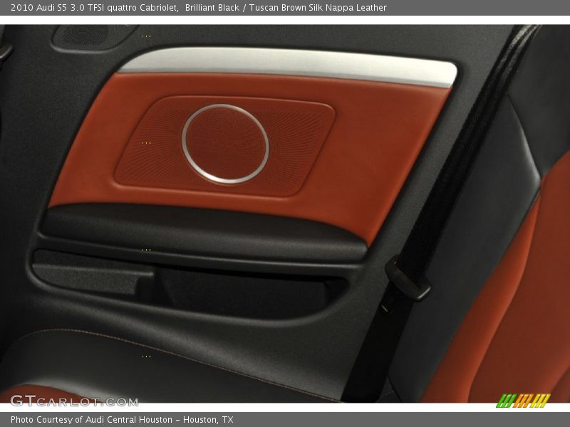  2010 S5 3.0 TFSI quattro Cabriolet Tuscan Brown Silk Nappa Leather Interior