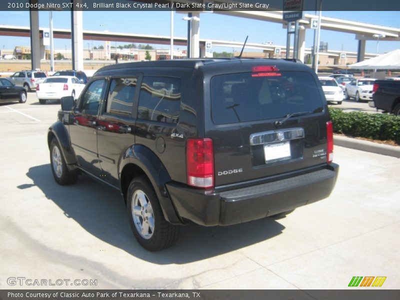 Brilliant Black Crystal Pearl / Dark Slate Gray/Light Slate Gray 2010 Dodge Nitro SXT 4x4