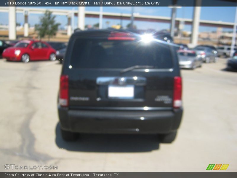 Brilliant Black Crystal Pearl / Dark Slate Gray/Light Slate Gray 2010 Dodge Nitro SXT 4x4