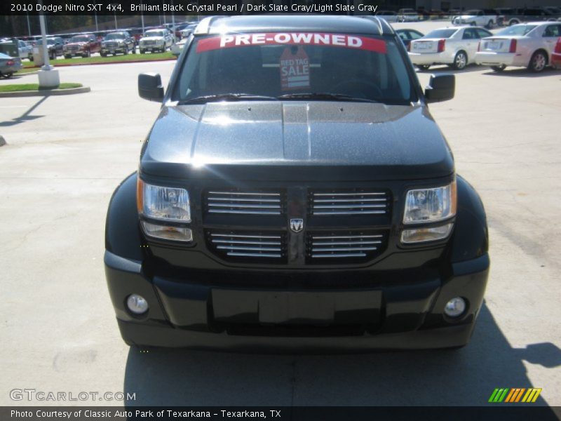 Brilliant Black Crystal Pearl / Dark Slate Gray/Light Slate Gray 2010 Dodge Nitro SXT 4x4