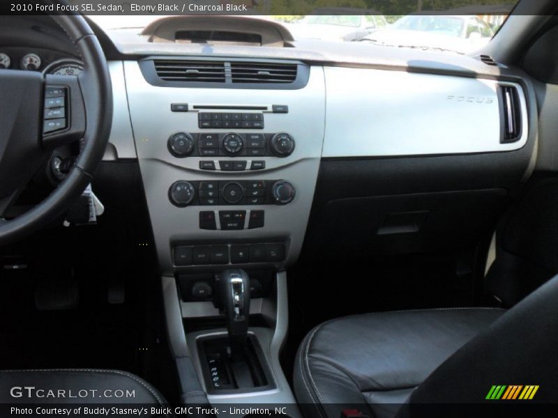 Ebony Black / Charcoal Black 2010 Ford Focus SEL Sedan