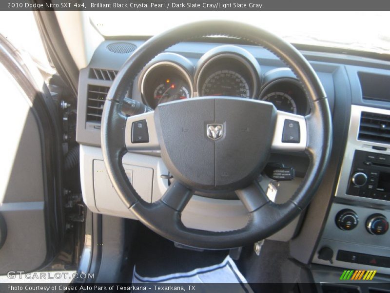 Brilliant Black Crystal Pearl / Dark Slate Gray/Light Slate Gray 2010 Dodge Nitro SXT 4x4