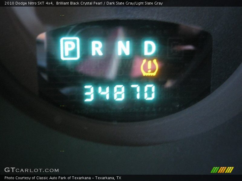 Brilliant Black Crystal Pearl / Dark Slate Gray/Light Slate Gray 2010 Dodge Nitro SXT 4x4