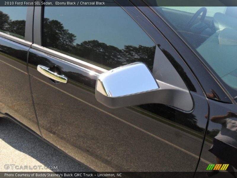 Ebony Black / Charcoal Black 2010 Ford Focus SEL Sedan