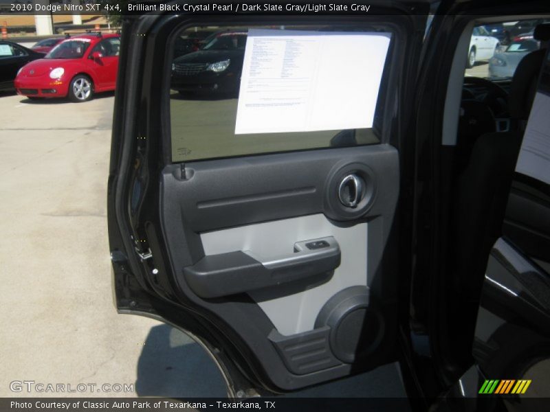 Brilliant Black Crystal Pearl / Dark Slate Gray/Light Slate Gray 2010 Dodge Nitro SXT 4x4