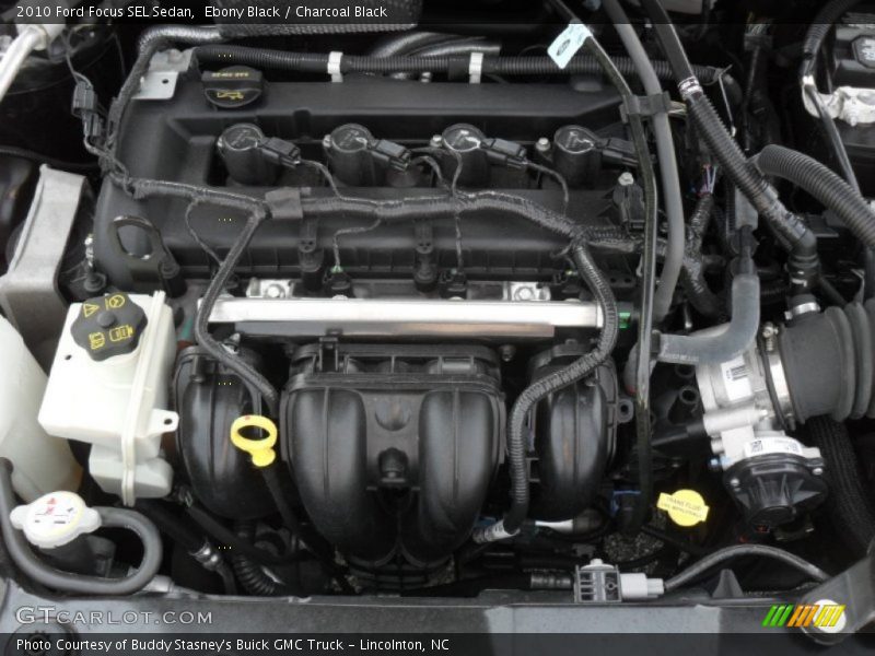 Ebony Black / Charcoal Black 2010 Ford Focus SEL Sedan